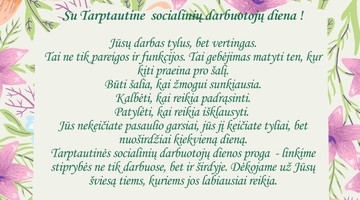 Lietuvos socialinių darbuotojų diena